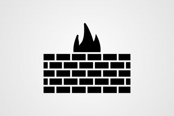 Download Firewall Glyph Icon - Firewall Collection