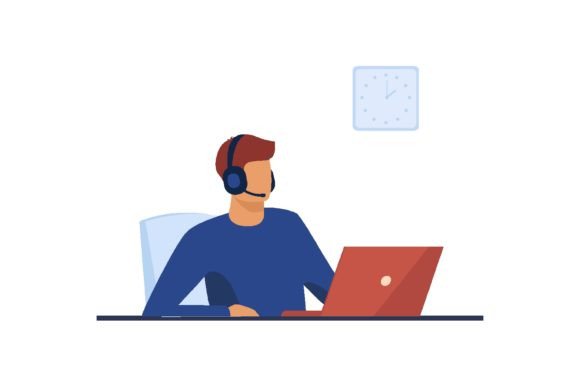 Download Customer Support Representatives Working - Working Collection