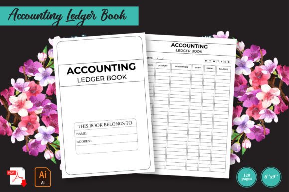 Download Accounting Ledger Book – KDP Interiors - Accounting Collection